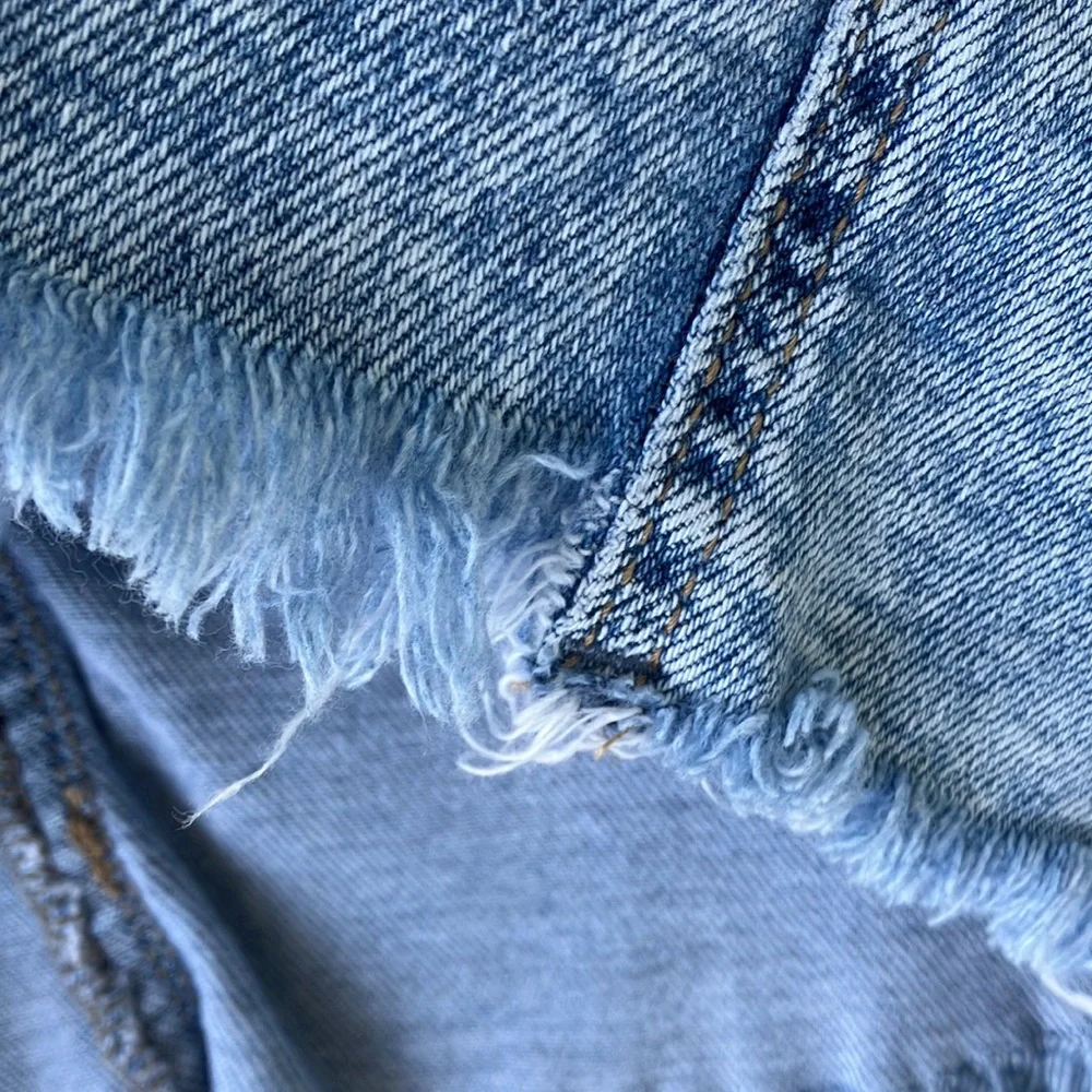 Light Blue Denim Mini Skirt - Classic Casual Style